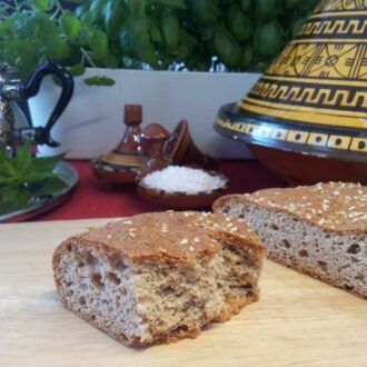 Marokkanisches Fladenbrot low carb döner kebap gyros glutenfrei