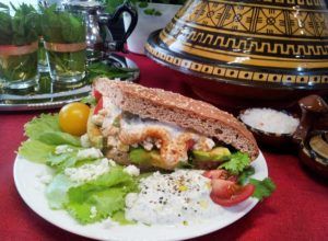 Marokkanisches Fladenbrot low carb döner kebap gyros glutenfrei