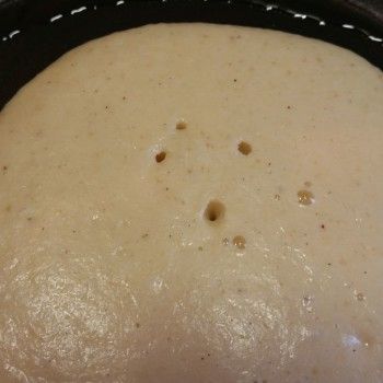 ... und hier sind die Bläschen geplatzt und haben 