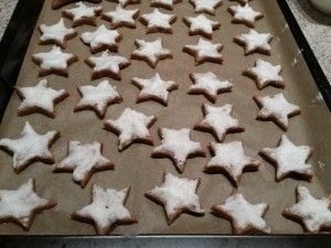 Weihnachtszauber Zimtsterne low-carb glutenfrei paleo sojafrei Weihnachtsplätzchen Weihnachtskekse