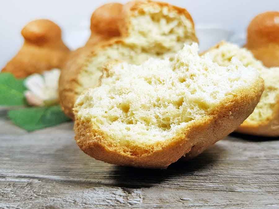 Mandelbrioche-low-carb glutenfrei Backmischung Brioche