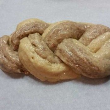 Zimt-Briochezopf lowcarb glutenfrei