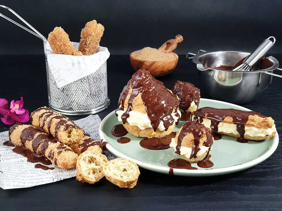 Brandteig low carb glutenfrei für Windbeutel