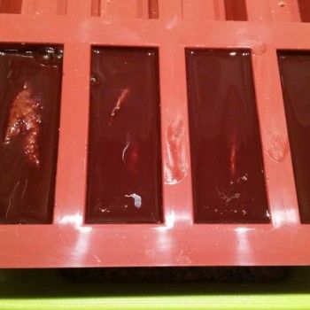 Schokoriegel Eclair mit Haselnusscreme