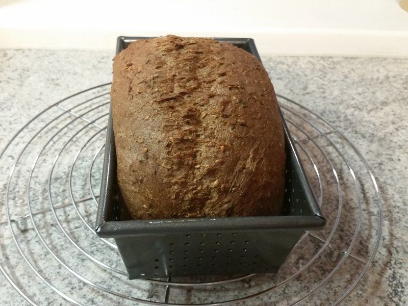 Wickrather Leinsamenbrot low-carb keto glutenfrei paleo Eiweißbrot Backmischung keto – Bild 8