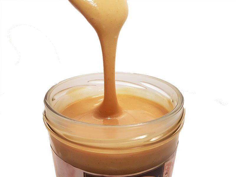 Mandelmus PREMIUM mild extra-fein vegan Brotaufstrich 400 g – Bild 2