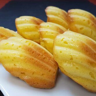 Madeleines low carb glutenfrei Dr. Almond Mandelstaub gemahlene Mandeln
