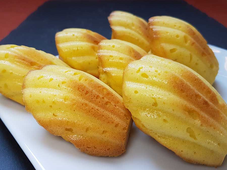 Madeleines low carb glutenfrei Dr. Almond Mandelstaub gemahlene Mandeln
