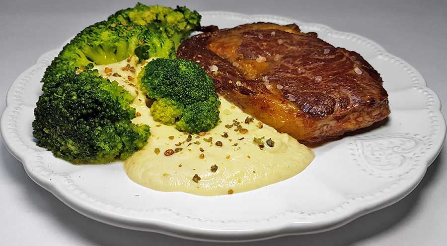 Pfeffer-Rahmsauce lowcarb glutenfrei keto mit Zitrusfaser