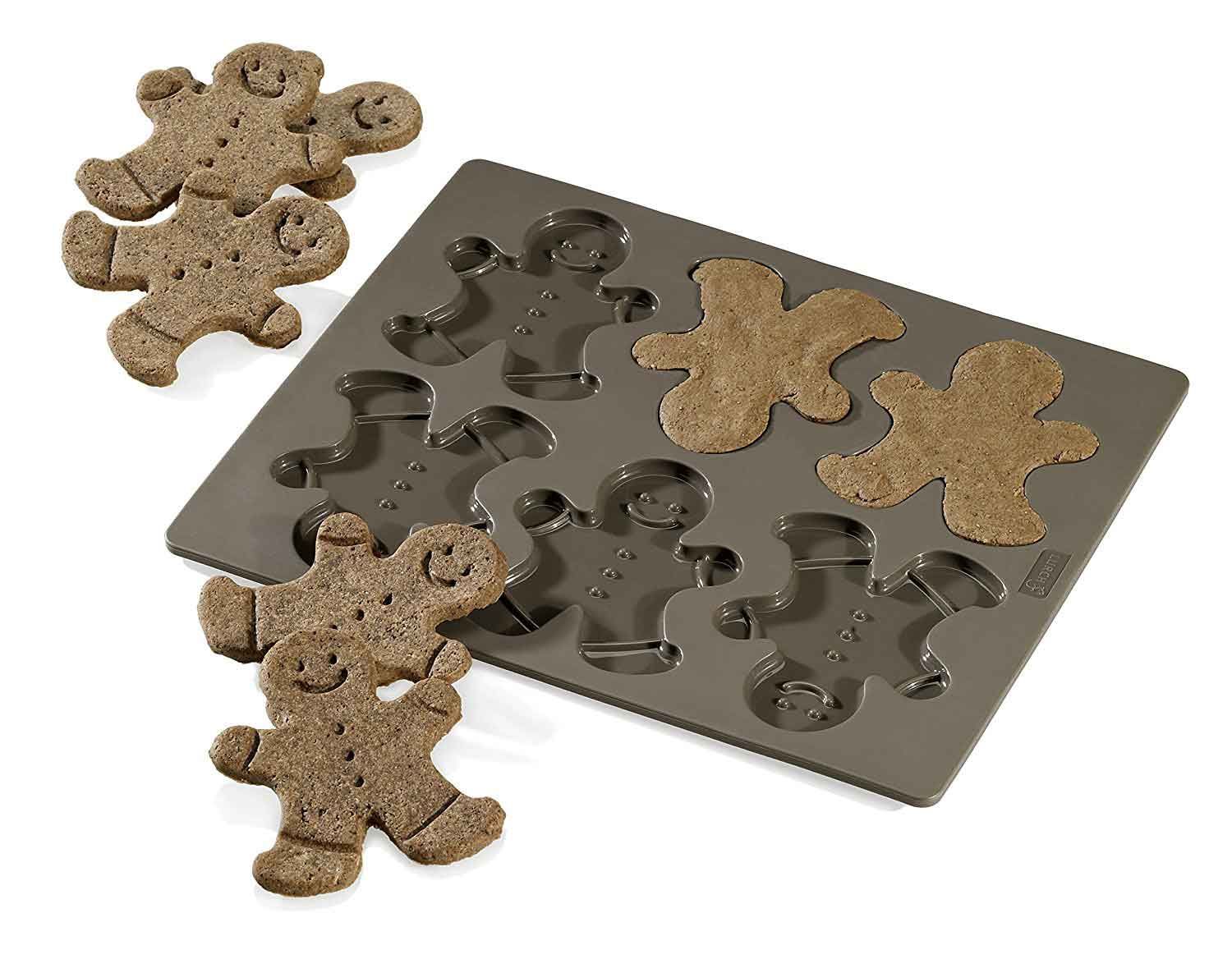 Flexiform Keksform Lebkuchenmann 24x30cm braun