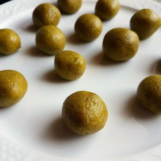 Pistazienmarzipan Pistazien low-carb Marzipan zuckerfreies Marzipan Rezept ohne Zucker