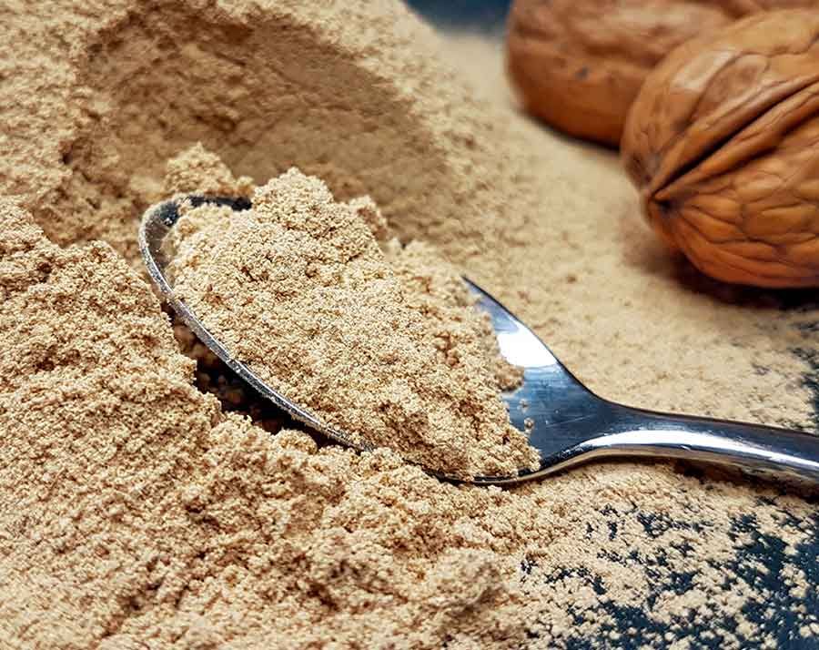 Walnussmehl Walnussprotein PREMIUM low-carb glutenfrei extra fein vermahlen teilentölt