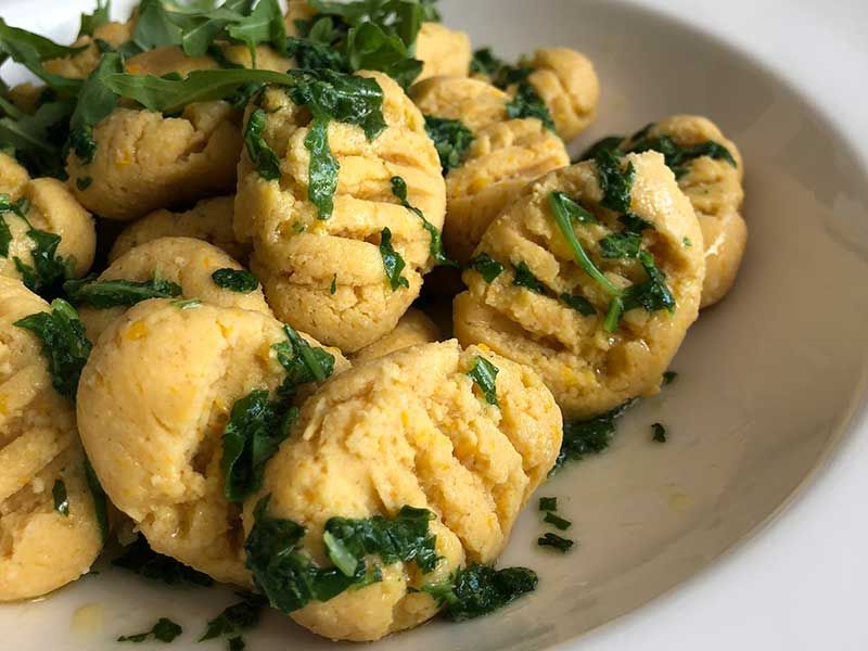 Gnocchi aus dem Kuchenzauber ungesüsst
