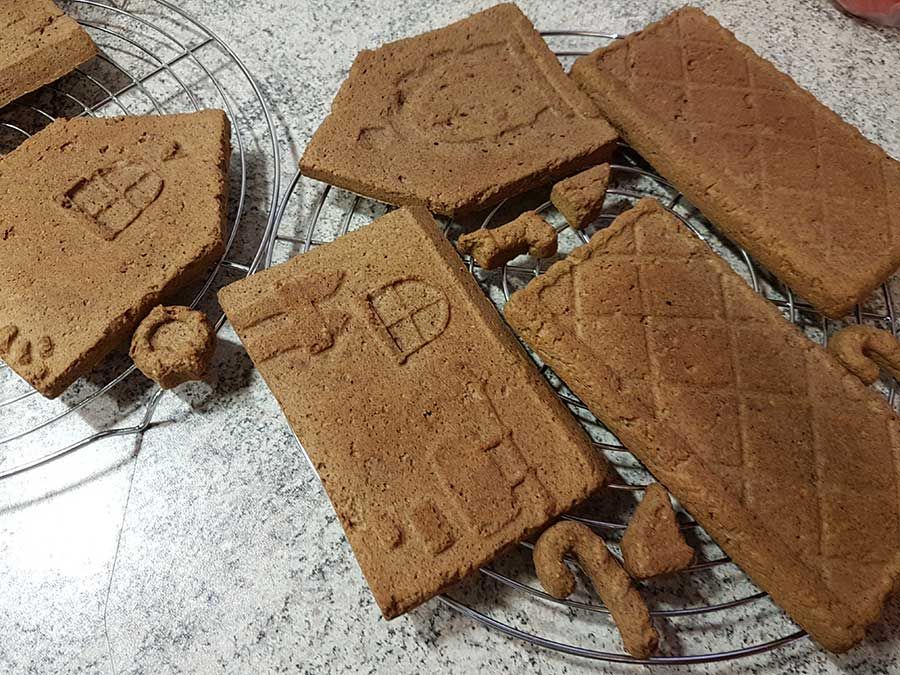Rezept low carb glutenfreies Lebkuchenhaus