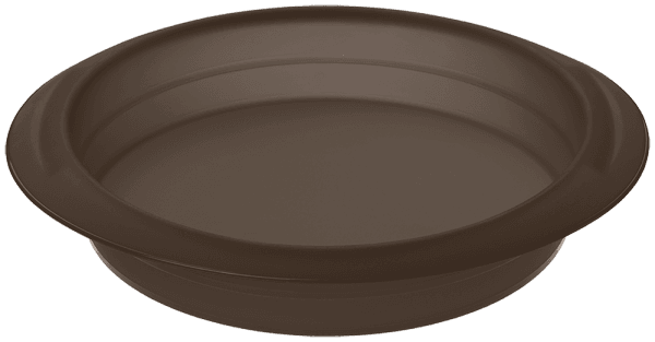 Flexiform Rund 26cm braun FLEXI-FORM Runde Form mit 26cm Durchmesser FlexiForm aus 100% Platin-Silikon: lebensmittelecht, geschmacksneutral, obstsäurebeständig und spülmaschinengeeignet Maximale Antihaftwirkung Temperaturbeständig von -40°C bis 240°C