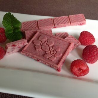 Rezept Weisse Himbeer-Schokolade low carb zuckerfrei (2)