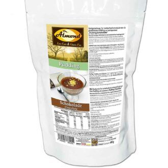 Pudding low carb glutenfrei Schokoladenpudding zuckerfrei stärkefrei ohne stärke Puddingpulver