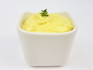 Rezept Leinöl-Butter-Mayonnaise-mit-Zitrusfaser