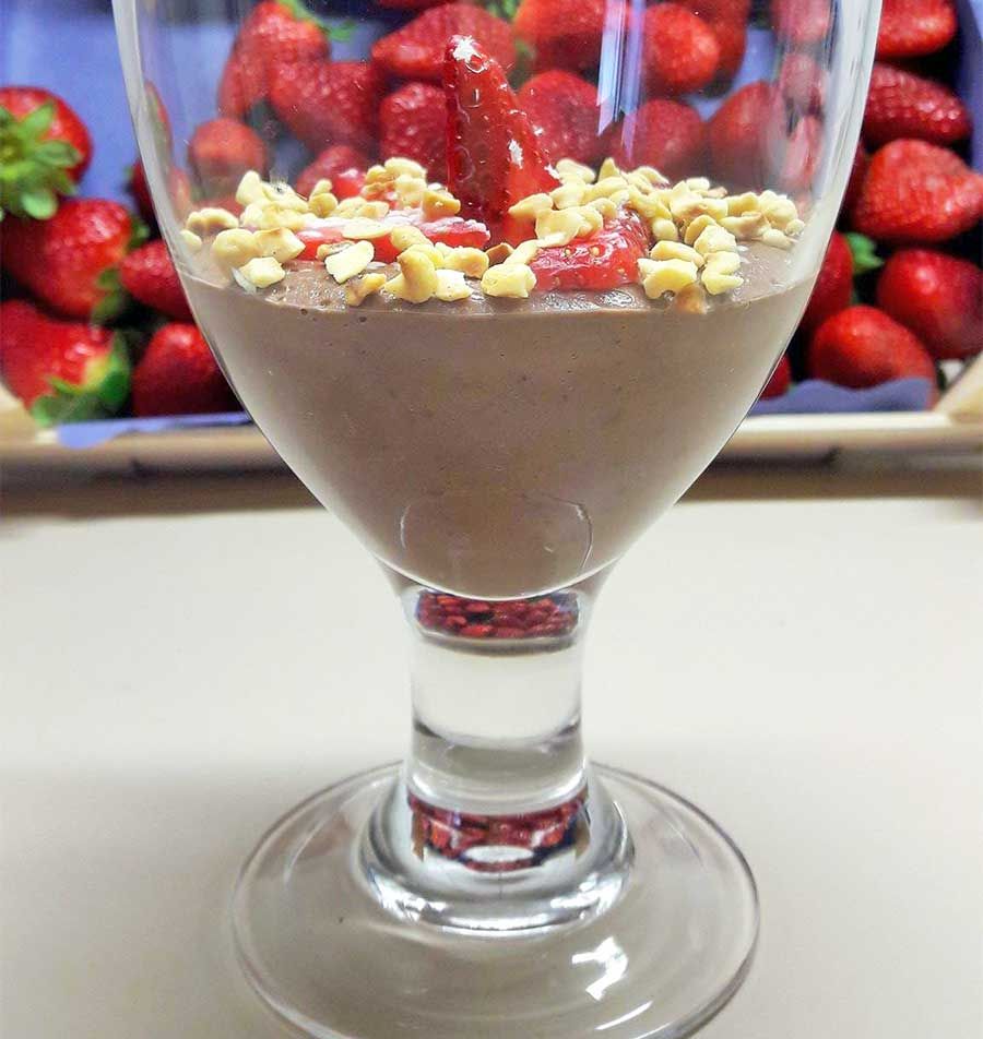 Pudding Schokolade low carb glutenfrei sojafrei keto - Puddingpulver ohne Stärke, zuckerfrei, laktosefrei, vegan