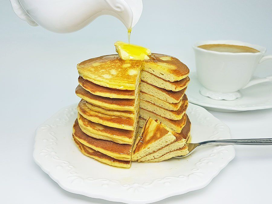 Low-carb-Pfannkuchen-Waffel-Teig-Backmischung-Pancakes