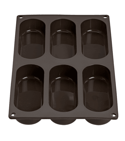 Lurch Flexiform Hotdog Bun 30x17,5cm 6fach braun