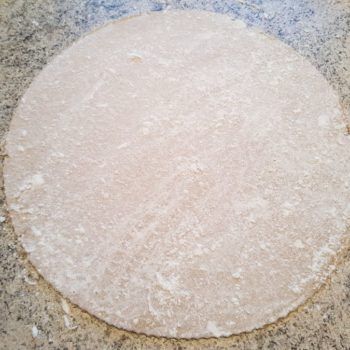 Rezept Steinofenpizza low carb glutenfrei Pizza vom Stein selbstgemacht mit Bambusfaser 42