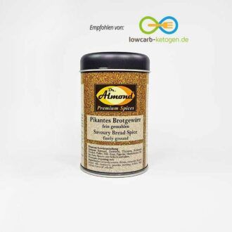 Premium Spices PIKANTES BROTGEWÜRZ fein gemahlen - Gewürze ohne Zusatzstoffe, geprüft glutenfrei