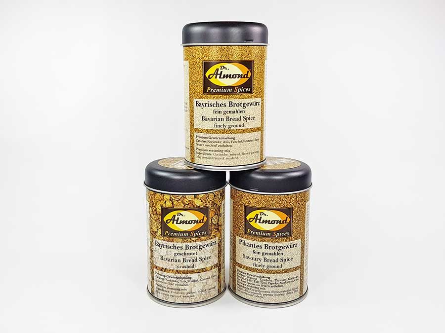 SPAR-SET 3 Brotgewürze - Empfohlen von lowcarb-ketogen.de