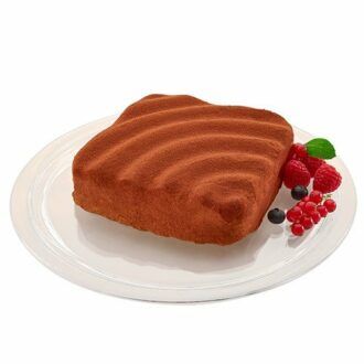 Lurch Flexiform Welle Silikonform “Back die Hälfte” für kleine Kuchen 17×17 cm