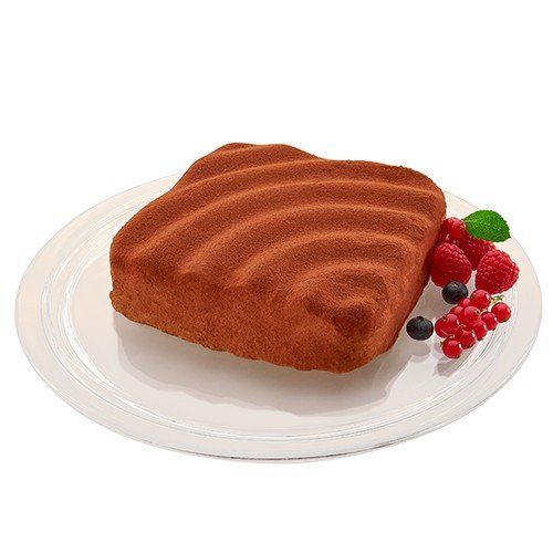 Lurch Flexiform Welle Silikonform “Back die Hälfte” für kleine Kuchen 17×17 cm