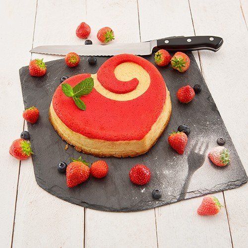 Lurch Flexiform Herz Silikonform 