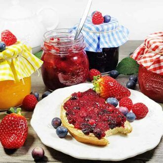 Low-Carb Gelierfix - Gelierzucker-Ersatz mit Erythrit für selbstgemachte Fruchtaufstriche ohne Zuckerzusatz keto