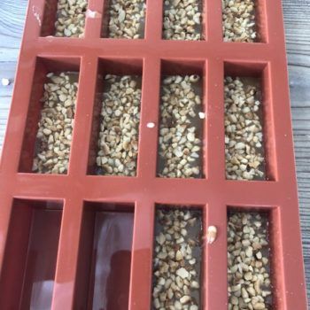 Karamell-Nougat-Riegel lowcarb keto