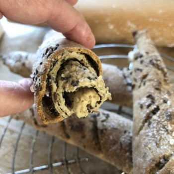 Rezept bayrische Brotzeitstangerl lowcarb glutenfrei