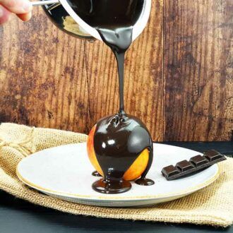 Schokoladenzauber-Schwarze-Sahne-zuckerfrei-low-carb-Schokolade-Pulver-keto-Guss