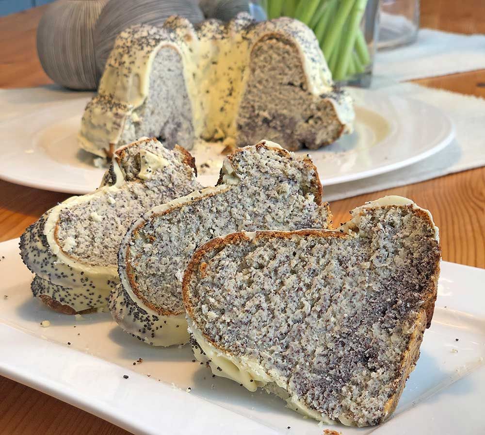 Rezept Joghurt-Mohn-Guglhupf lowcarb kalorienarm