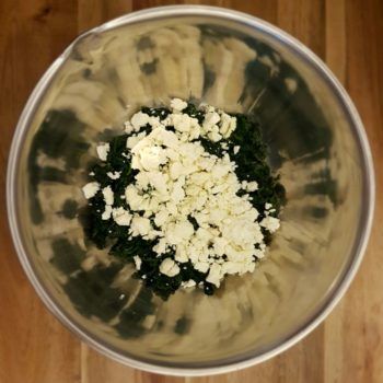 Rezept Spinat Feta Knödel lowcarb glutenfrei