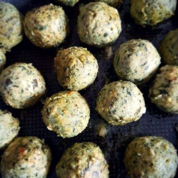 Rezept Spinat Feta Knödel lowcarb glutenfrei