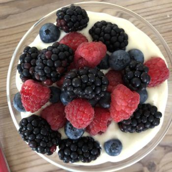 Rezept Dessertcreme Vanille und Schokolade lowcarb glutenfrei