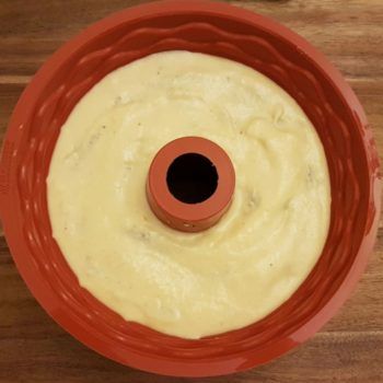 Rezept Rahm Mohn Zwetschgen-Pflaumen Gugelhupf lowcarb glutenfrei kalorienarm