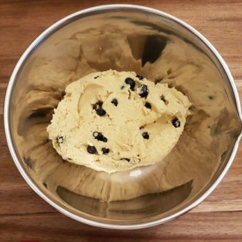 Rezept Heidelbeer Zitronen Scones mit Heidelbeerfrischkäse lowcarb glutenfrei keto