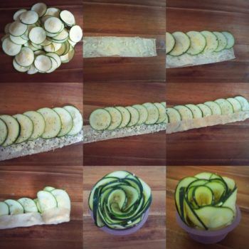 Rezept Zucchini Feta Rosen lowcarb glutenfrei