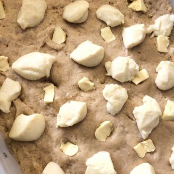 Rezept Bratapfel-Karamell-Butter-Kuchen lowcarb glutenfrei