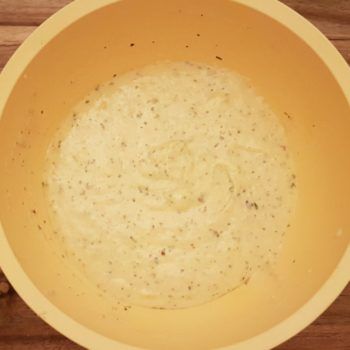 Rezept Champignonkuchen mit Cheddar lowcarb glutenfrei keto kalorienarm