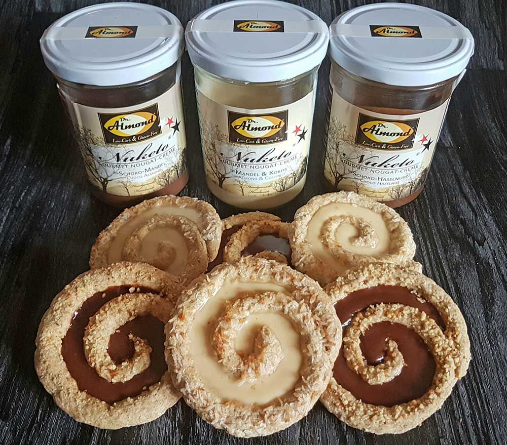 Rezept Nuketo-Schnecken lowcarb glutenfrei keto kalorienarm