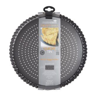 299-00_Master Class Quicheform 28 cm rund perforiert_lowcarb_Backen_Quiche_KCMCCB100