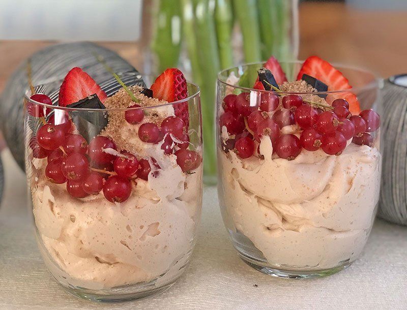 FLUFFZAUBER Fertigmischung für kalorienarmen Eiweiss-Fluff & low carb Baiser