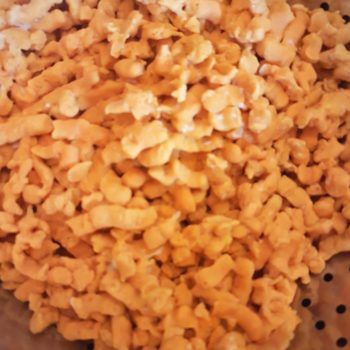 Rezept Kürbis Spätzlepfanne lowcarb glutenfrei