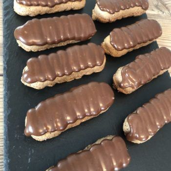 Rezept Spekulatiusbiskuits mit Weihnachtsganache lowcarb keto glutenfrei