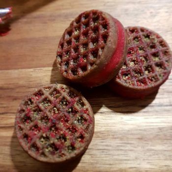 Rezept Spekulatius Kürbiskern Himbeer Cookies lowcarb glutenfrei keto